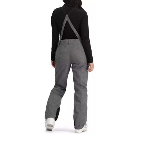 Obermeyer Women's Malta Bib Overalls Charcoal Size 10 | MSRP $ 199 Fast Ship - Picture 4 of 9